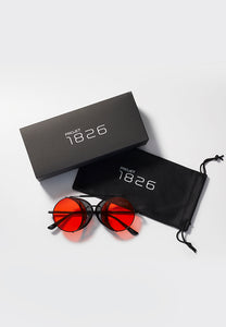 ALOYS SUNGLASSES BLACK/RED