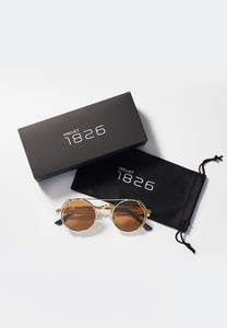 AUSTIN SUNGLASSES GOLD/TEA