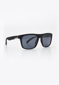 AUDRIC POLARIZED SUNGLASSES BLACK/GREY