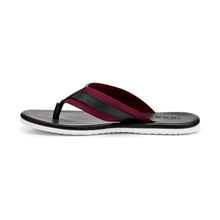 Load image into Gallery viewer, ARSEN THONG LEATHER SANDALS RED