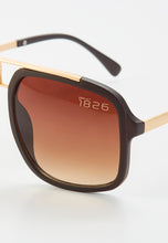 Load image into Gallery viewer, ALICIO SUNGLASSES BLACK/TEA