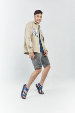 Load image into Gallery viewer, ELIAM LEATHER SANDAL BLUE