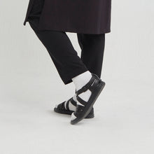 Load image into Gallery viewer, ANSON LEATHER SANDALS BLACK