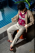 Load image into Gallery viewer, ARSEN THONG LEATHER SANDALS RED